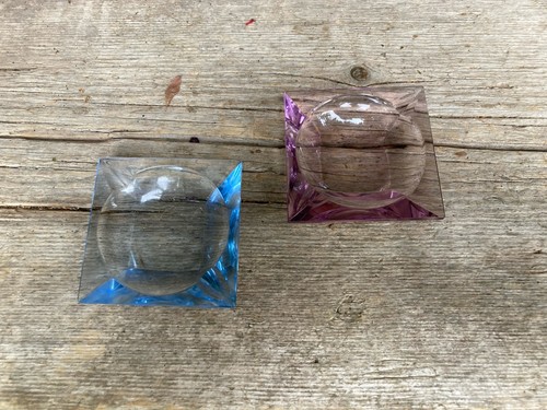 Mini aschenbecher farbglas - mini,