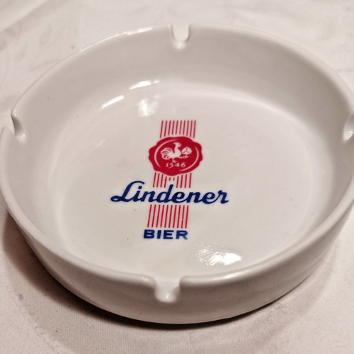 Aschenbecher von lindener bier - aschenbecher,